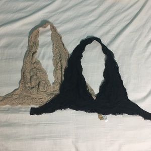 halter bralettes